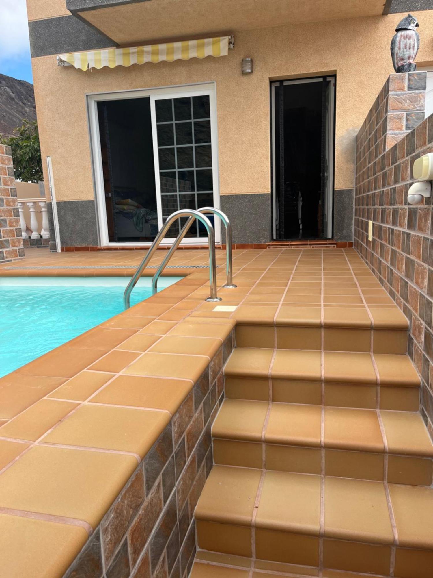 Villa Vv El Oasis Tamaduste Exterior foto
